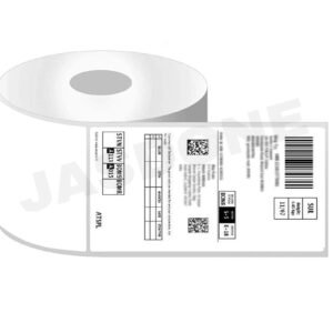 JASDONE® Premium 100mm x 150mm Direct Thermal Shipping Labels Printer Sticker 400 per Roll (White, 4" x 6" INCHES)